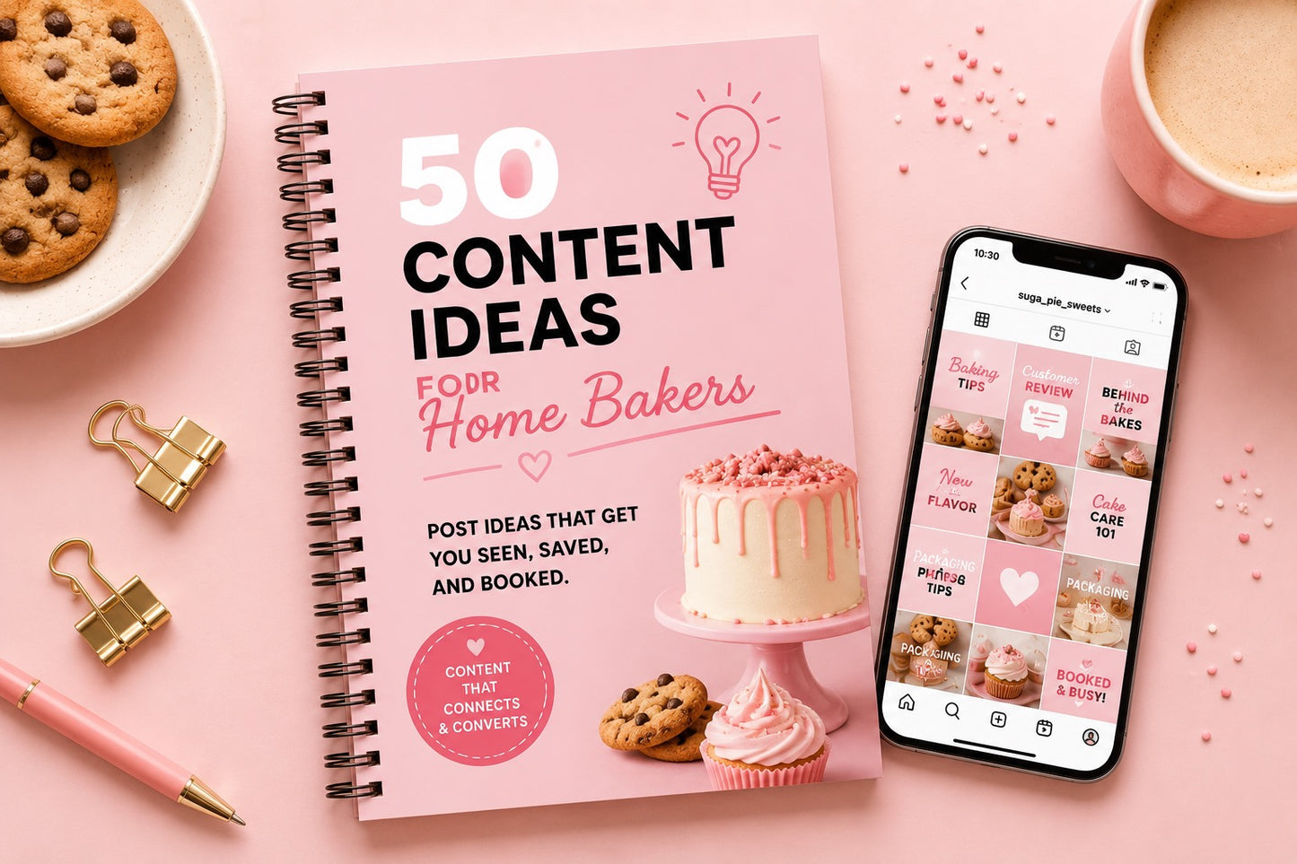 50 Content Ideas for Home Bakers