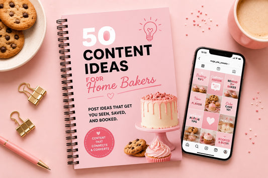 50 Content Ideas for Home Bakers